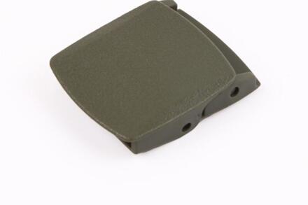 2Pcs Pom Plastic Gesp Plastic Riem Hoofd Plastic Gesp Hoofd Geschikt Voor Alle Soorten Doek Met Een breedte Van 3.8Cm Lichaam groen