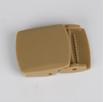 2Pcs Pom Plastic Gesp Plastic Riem Hoofd Plastic Gesp Hoofd Geschikt Voor Alle Soorten Doek Met Een breedte Van 3.8Cm Lichaam khaki