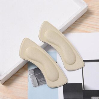 2Pcs Praktische Kleverige Stof Schoenen Back Hak Inserts Inlegzolen Pads Kussen Liner Grips Braces & Ondersteunt Sticker 3