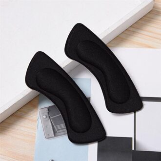 2Pcs Praktische Kleverige Stof Schoenen Back Hak Inserts Inlegzolen Pads Kussen Liner Grips Braces & Ondersteunt Sticker 4