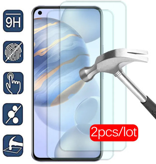 2pcs protective Glass honor 30s Glass screen protector For huawei honor 30 s honor30 hauwei huawey honer xonor 30 honor30s Film