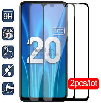 2pcs protective glass on honor 20 lite light 6.15"screen protector For huawei honor 20s honor20 pro 20pro 20lite Cover Glas Film