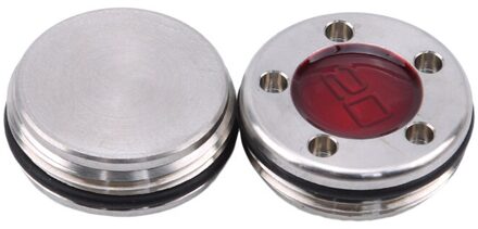 2Pcs Putter Gewicht Wrench Aluminium Golf Schroef Wrench 5G/10G/15G/20G Putter T Gewicht Golf Putter Spanner rood 20g