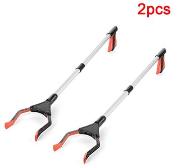 2Pcs Reachers Grabber Pick Up Tool Opvouwbare Lichtgewicht Lange Duty Mobiliteit Hulp Extender Grijper Tool Klauw Trash Vuilnis Picker