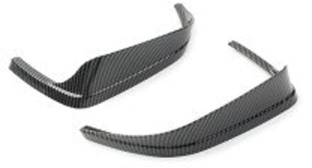 2Pcs Regen Wenkbrauw Covers Accessoires Carbon Fiber Voor Tesla Model 3 -20 Onderdelen Trim