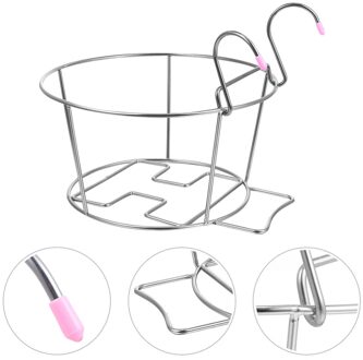 2Pcs Reling Opknoping Bloempot Rekken Hek Planter Houder Voor Huis Tuin