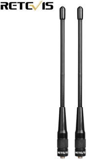 2pcs Retevis RHD-701 SMA-F Walkie Talkie Antenna For Kenwood BAOFENG UV-5R BF-888S RETEVIS H777 RT6 HYT Ham Radio C9045A