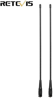 2pcs Retevis RHD-771 SMA-F Antenna For Walkie-talkie UHF/VHF For Retevis H777 Baofeng UV-5R BF-888s HYT Walkie Talkie C9030A