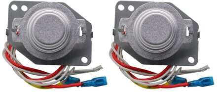 2Pcs Rijstkoker Thermostaat, Verstelbare Bimetaal Rijstkoker Verwarming Temperatuur Controller Magnetisch Staal