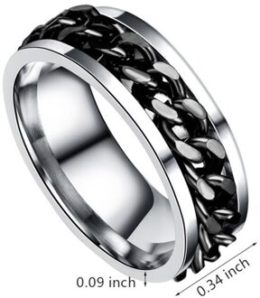 2Pcs Rvs Finger Ring Kurkentrekker Vibrato Draaibaar Chrome Bier Flesopener Keuken Bar Gereedschap Thuis Gadgets Size 10