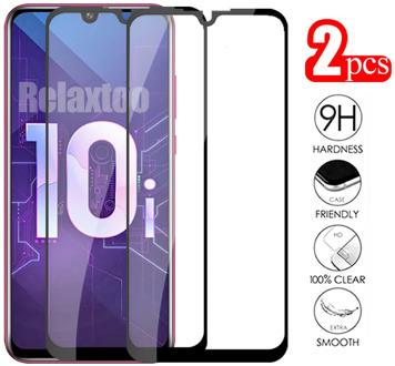 2pcs safety Glass on honor 10 lite screen protector For huawei honor 10i tempered glass Protective honer 10 light v10 honor10 i