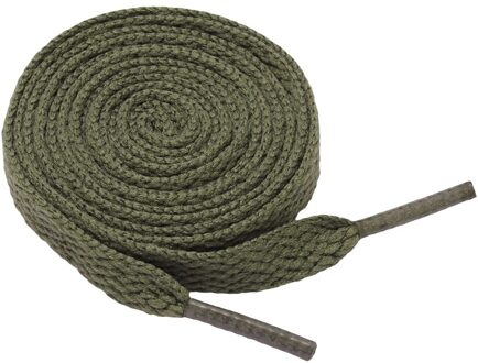 2Pcs Schoenveters Effen Polyester Materiaal Voor Alle Soorten Van Sport Casual Schoenen Mode Canvas Schoenen Lengte 75- 80 Cm Groen