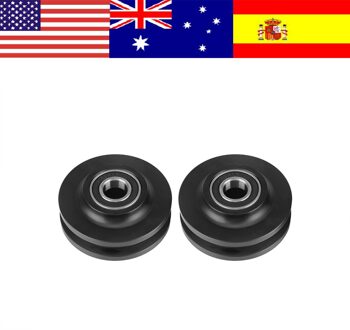 2Pcs Schuifdeuren Schuur Deur Wiel Kast Hardware Roller Kabinet Window Katrol Thuisgebruik Venster Hardware Tool Schuur Deur Wiel