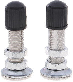 2Pcs/Set 38mm Bicycle Schrader Valve Ultralight Zinc Alloy For MTB Mountain Road Bike Bicycle Accessories
