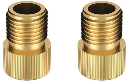 2pcs/set Bicycle for Presta to Schrader Valve Converter Adapter for Presta Valve Extension Bicycle Accessories