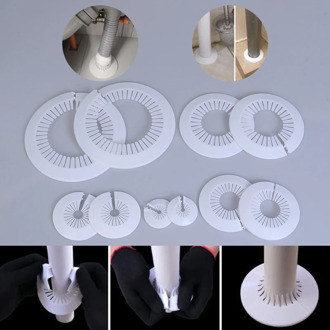 2Pcs/set Wall Hole Duct Cover Shower Faucet Angle Valve Pipe Plug Decoration Cover Pipe Fittings Accessories
