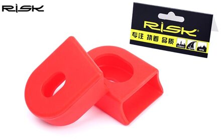 2Pcs Siliconen Fiets Crank Arm Protector Cover Weg Mountainbike Universele Crankstel Beschermende Caps Mtb Fietsen Accessoires Bruin