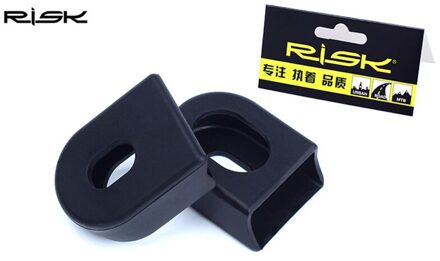 2Pcs Siliconen Fiets Crank Arm Protector Cover Weg Mountainbike Universele Crankstel Beschermende Caps Mtb Fietsen Accessoires Oranje