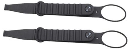 2Pcs Siliconen Vr Bandjes Demonteren Thuis Handvat Bevestiging Riem Zachte Woonkamer Grip Touch Controller Draagbare Universele Voor Rift S zwart