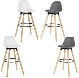 2pcs Simple Dining Chairs Modern Leisure Chair Nordic Bar Chair Home Furniture Dining Chair Simple Civilian Furniture HWC