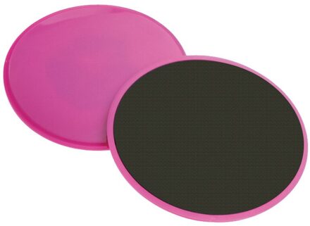 2Pcs Sliding Slider Zweefvliegen Discs Fitness Disc Oefening Zweefvliegen Disc Indoor Training Oefening Hip Trainer Sport Hip Riem Roze