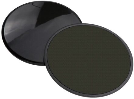 2Pcs Sliding Slider Zweefvliegen Discs Fitness Disc Oefening Zweefvliegen Disc Indoor Training Oefening Hip Trainer Sport Hip Riem zwart