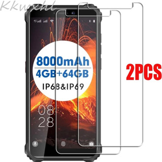 2pcs Smartphone 9H Tempered Glass for Oukitel WP5 C18 Pro WP6 WP7 GLASS Protective Film Screen Protector cover phone
