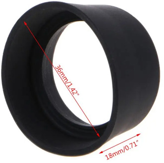 2pcs Soft Rubber Eyepiece Eye Shield 29-30mm Eye Guards Cups Eyepiece Covers For Binocular Microscope 964E