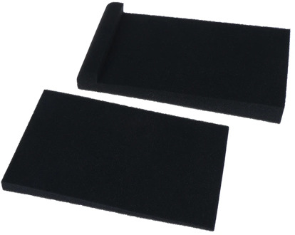 2Pcs Sponge Studio Monitor Speaker Acoustic Isolation Foam Isolator Pads