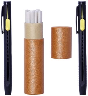 2PCS Stiksels Naaien Handwerken Stof Onzichtbare Krijt Marker Potlood Pennen + 20PCS Vullingen voor Tailor Katoen Leer Kledingstuk craft