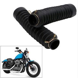 2Pcs Stofkap Voor Motorfiets Voorvork Schokdemper Protector Stofdicht Rubber Off Road Pit Motocross Fiets
