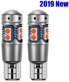 2Pcs T10 Super Heldere 10 SMD 3030 LED Canbus Geen Fout Auto Parking Light W5W Auto Wedge Tail Side lamp Interieur Reading Dome Lamp Blauw