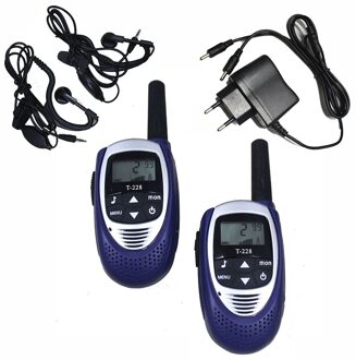 2pcs T228 mini draagbare radio walkie talkie mobiele cb radios comunicador PTT uhf PMR talkie walkie speelgoed voor kids w/batterijen D T228PMR1C2E