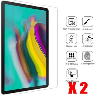 2Pcs Tablet Gehard Glas Screen Protector Cover Voor Samsung Galaxy Tab S5E T720 Volledige Dekking Beschermende Film