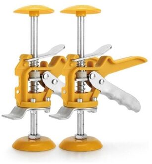 2Pcs Tegel Leveling Systeem Leveler Wandtegel Bestrating Locator Tool Clip Vloer Installatie Tegel Uitlijning Gereedschappen