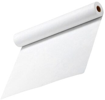 2Pcs Tekening Papier Roll Poster Papier Ambachtelijke Papierrol Wit Inpakpapier (Wit)