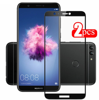 2PCS Tempered Glass For Huawei P Smart 2018 glass PSmart Screen Protector Enjoy 7S for Huawei P Smart 2019 Film huawey 3D Curved
