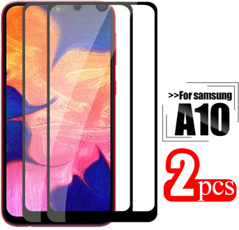 2pcs tempered glass For samsung galaxy a10 protective glass on the sumsung samsun a 10 10a a105 a105F sm-105F screen protector