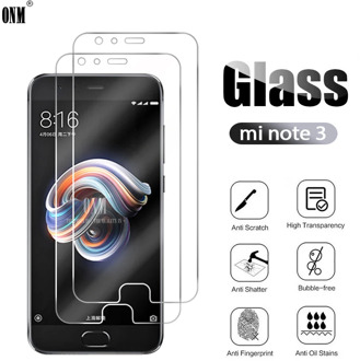2Pcs Tempered Glass For Xiaomi Mi Note 3 Screen Protector For Xiaomi Mi Note 3 Protective Glass Film