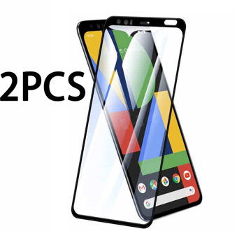 2pcs tempered glass on for Google Pixel 4 3A 3 5 4A 2 XL full screen protector Pixel4 Pixel3 Pixel2 4xl 3xl 2xl protective film