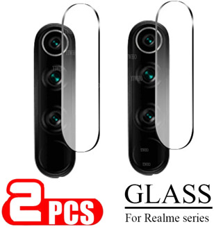 2PCS Tempered Safety Glass on For OPPO Realme X50 5g X3 X2 5 6 Pro 6i X 3 SuperZoom 6Pro 5Pro Camera Lens Screen Protector Film