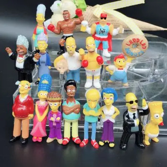2pcs The simpsons New The simpsons Collection figure toy decoration action figure children toys retail