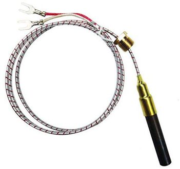 2Pcs Thermokoppel Vervanging Thermozuil Generator Voor Gas Haard/Boiler/Gas Fr