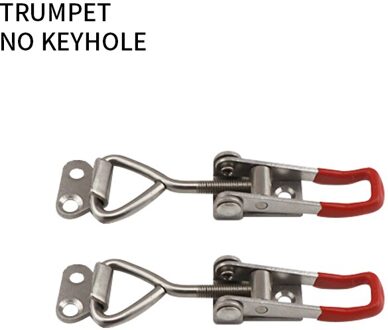 2Pcs Toggle Toggle Clamp Verstelbare Kabinet Dozen Deurkruk Lock Hasp Voor Schuifdeur Meubels Hardware S nee Keyhole