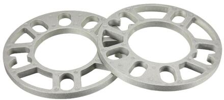 2pcs Universal 10mm Aluminium Spoorverbreders Shims Plaat 4/5 Stud Fit Band Accessoires Wielen Banden & Onderdelen