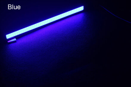 2PCS Universal 17CM Dagrijverlichting 12V Waterdichte Auto COB led Day Light DRL Lamp Auto Werken lichten Blauw