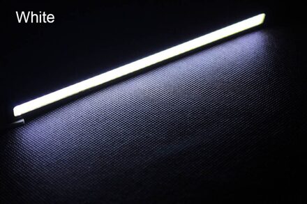 2PCS Universal 17CM Dagrijverlichting 12V Waterdichte Auto COB led Day Light DRL Lamp Auto Werken lichten wit