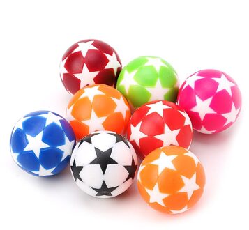 2Pcs Upgraded Plastic Voetbal 32Mm Voetbal Kurk Bal Voor Baby Voetbal Tafelvoetbal Machine Vervanging Accessoires