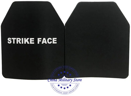 2pcs USA NIJ Standard 0101.06 Level III Bulletproof Steel Plate Steel Ballistic Armor Plates