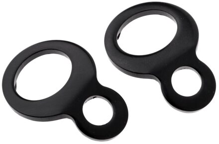 2Pcs Vastsjorpunten Strap Ringen Punt Beveiligen Voor Motorfietsen Vuil